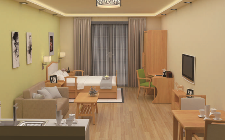 What special needs should be considered in nursing home furniture design to ensure safety and comfort?